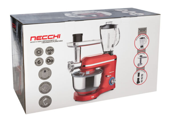 Necchi Impastatrice NKSM1518BM - immagine 8