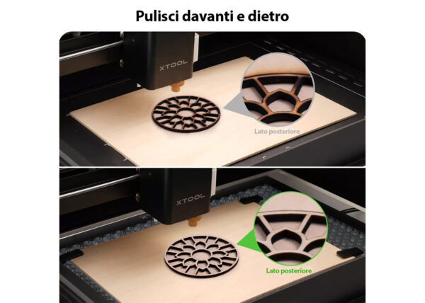 XTool M1 Rialzo e Base con Pannello a Nido d’Ape per Macchina a Taglio Laser M1 - immagine 7